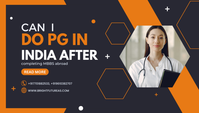 Can I do PG in India after completing MBBS abroad
