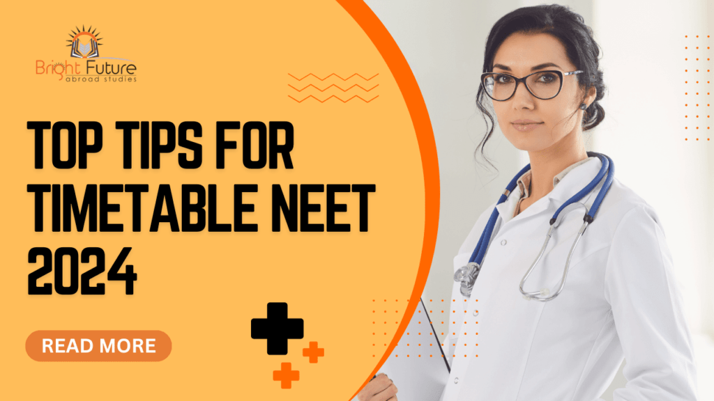 timetable NEET 2024