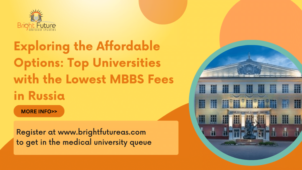 Lowest MBBS Fees in Russia