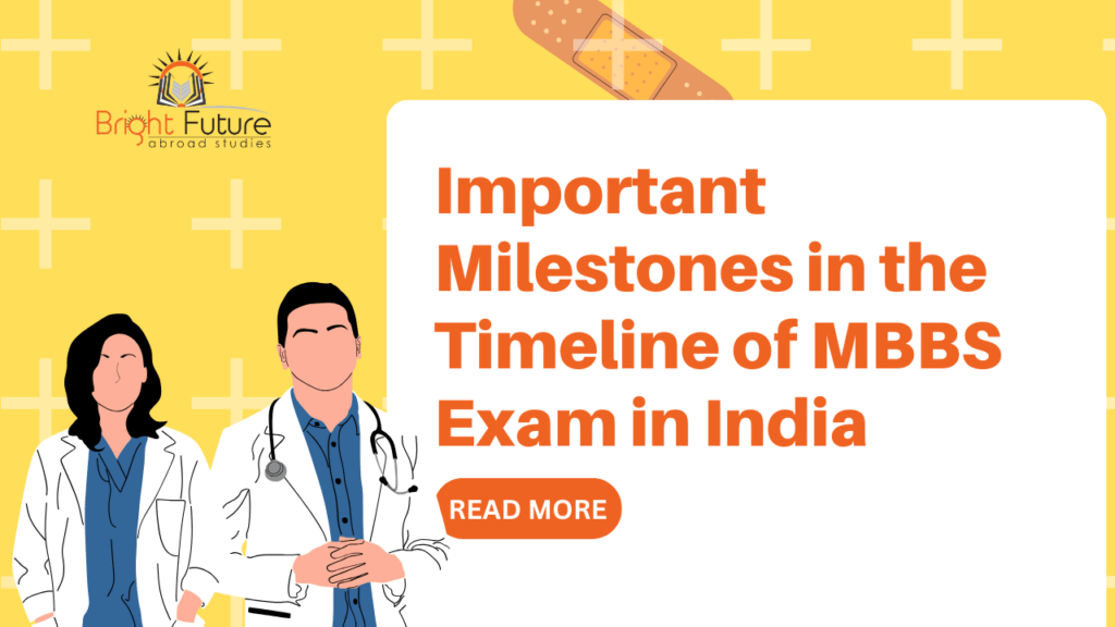 Timeline of MBBS Exam in India