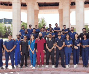 International Medical University Kyrgyzstan Scrub Day